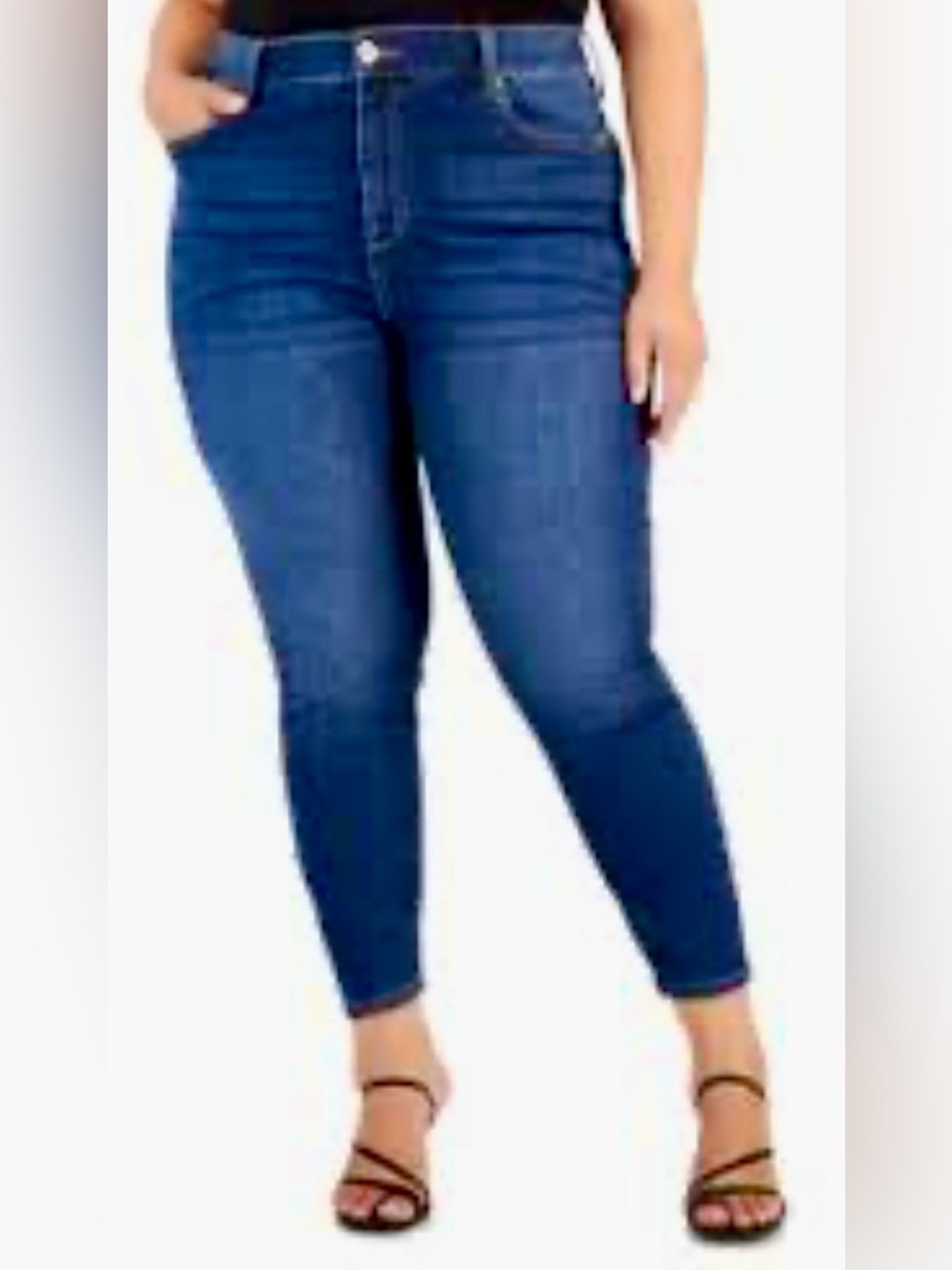 Celebrity Pink Indigo High-Rise Plus Size Skinny Jeans